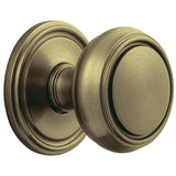 Baldwin - 5070 ROSE-2-5/8 IN PASS - Satin Brass and Black