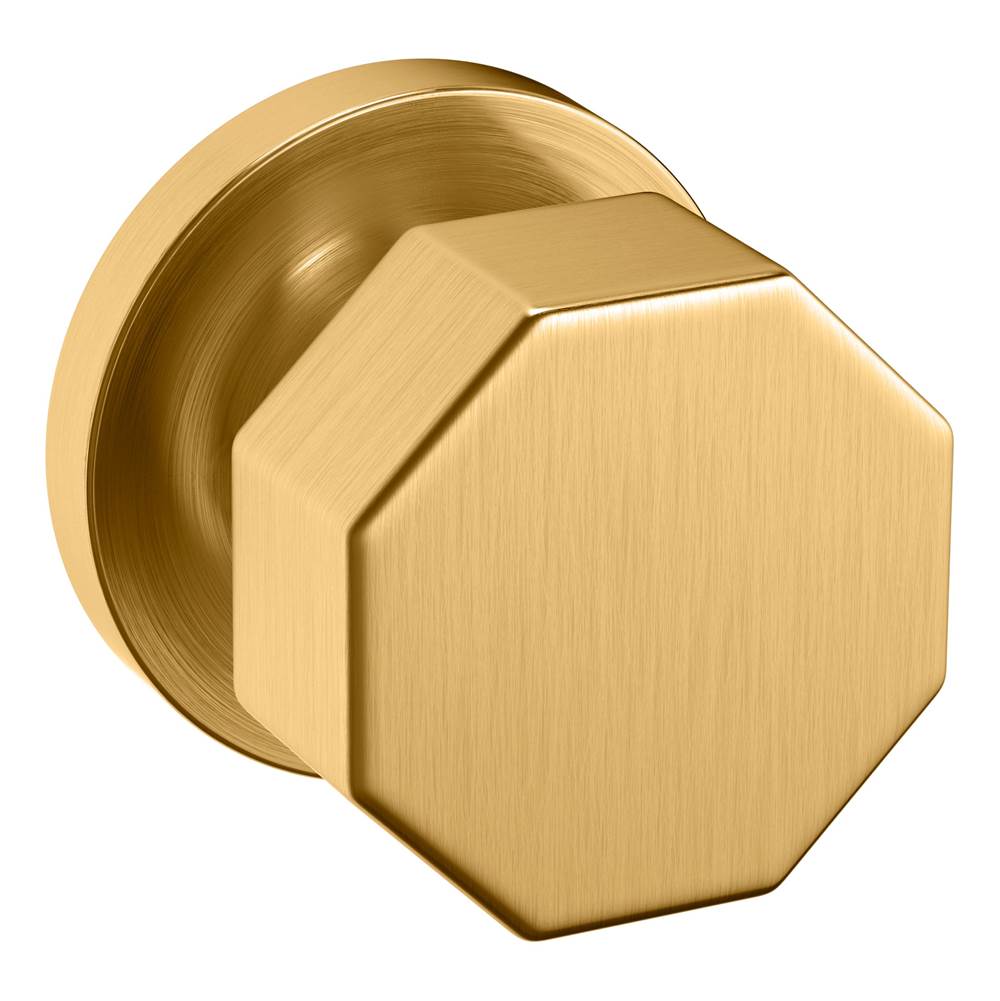 Baldwin - 5073 FULL DMY KNB 2-3/8 - Liefetime Satin Brass