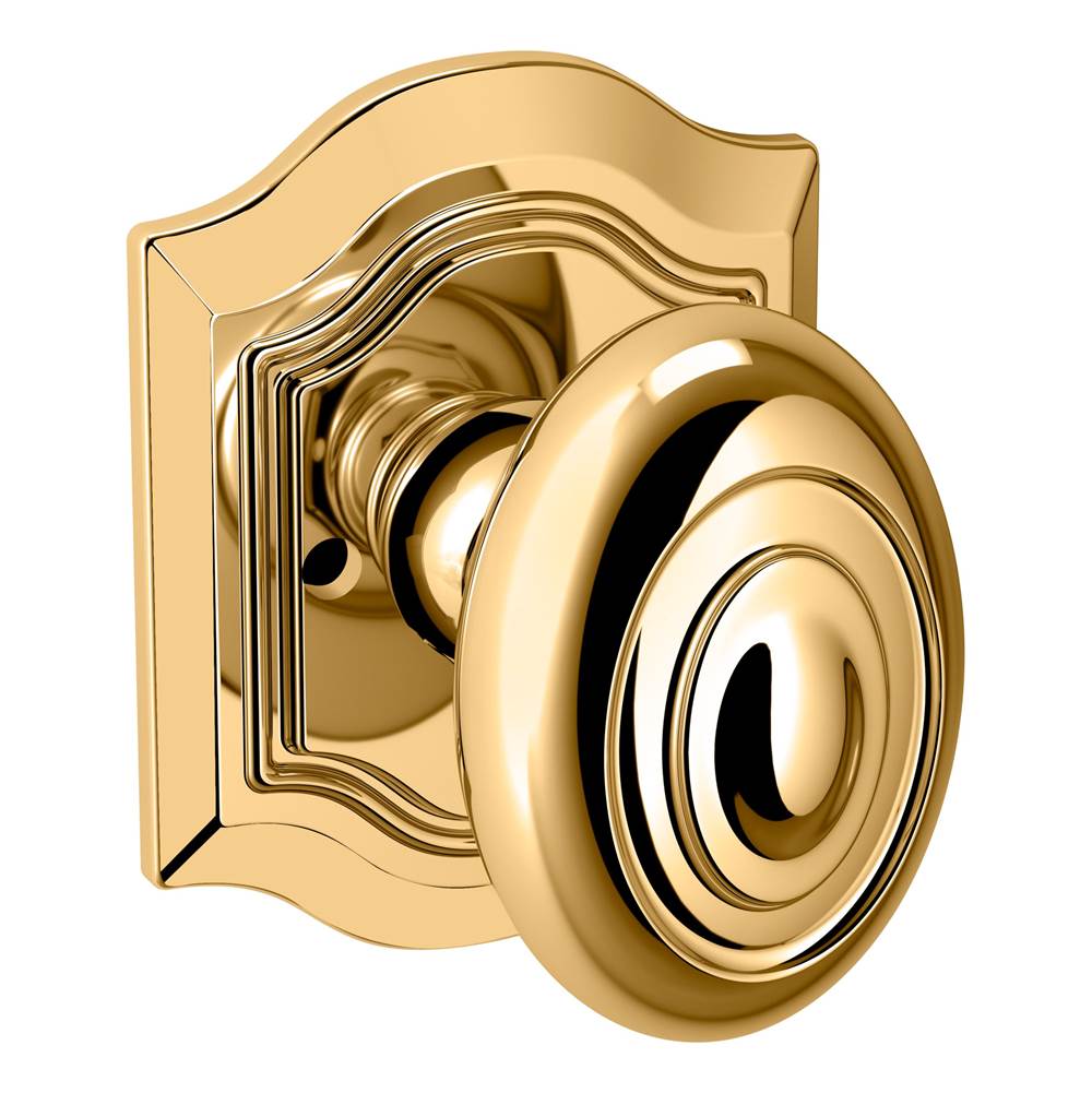 Baldwin - 5077 BPG PRIV KNB 2-3/8 - Non Lacquered Brass