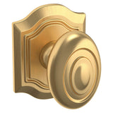Baldwin - 5077 PASS KNB 2-3/8 SET 044 - Liefetime Satin Brass