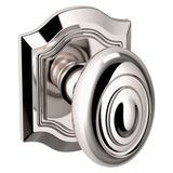 Baldwin - 5077 PASS KNB 2-3/8 SET 055 - Polished Nickel,Lifetime Finish