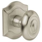 Baldwin - 5077 BTHPG KNBXLESS ROSE - Lifetime Satin Nickel