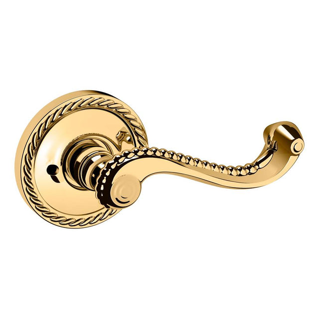Baldwin - 5104 PRIV LVR 2-3/8 - Lifetime Polished Brass