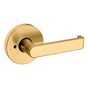 Baldwin - 5105 PRIV LVR 2-3/8 - Liefetime Satin Brass
