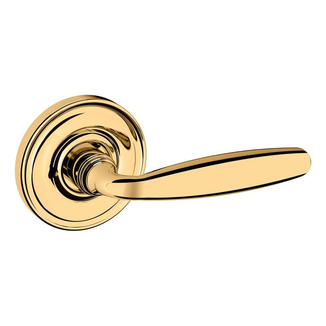 Baldwin - 5106 PRIV LVR 2-3/8 - Lifetime Polished Brass