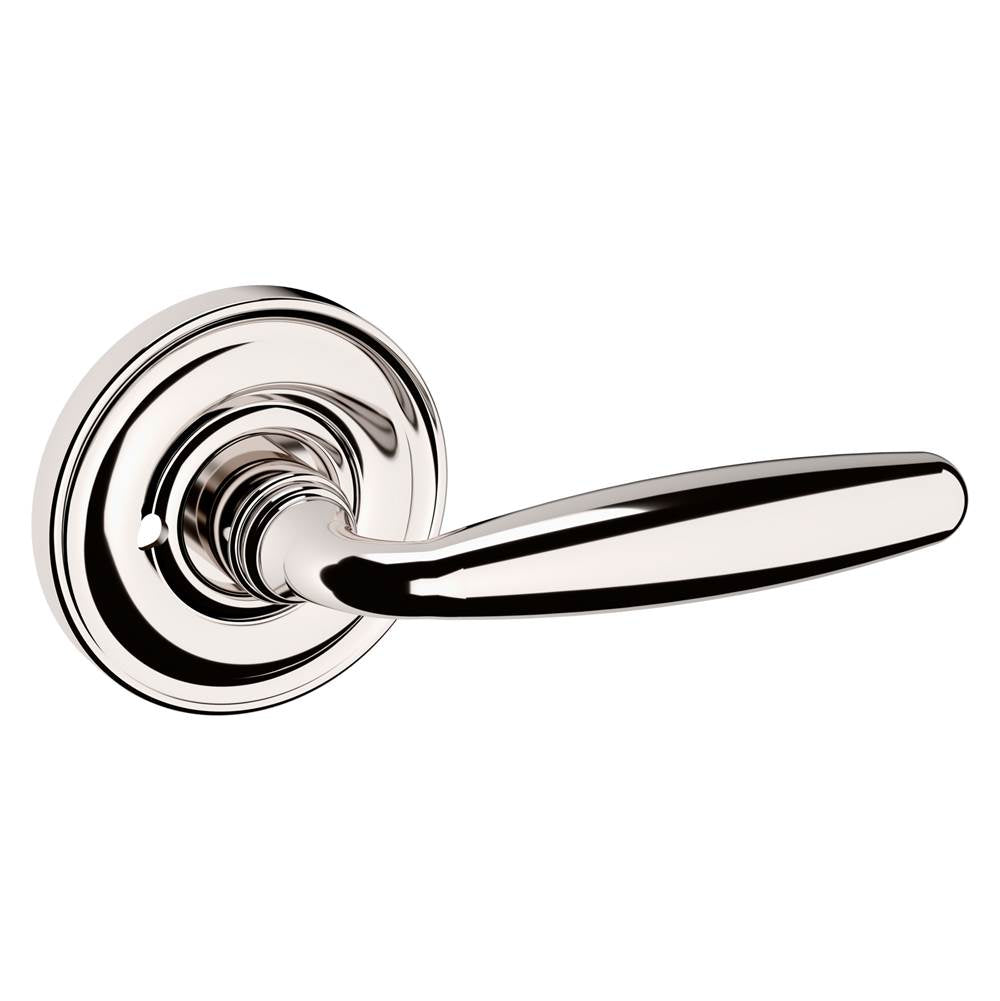 Baldwin - 5106 PRIV LVR 2-3/8 SET 055 - Polished Nickel,Lifetime Finish