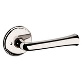 Baldwin - 5112 PRIV LVR 2-3/8 SET 055 - Polished Nickel,Lifetime Finish