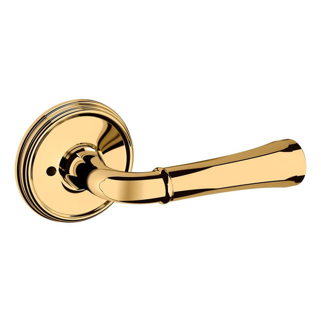 Baldwin - 5113 PRIV LVR 2-3/8 - Lifetime Polished Brass