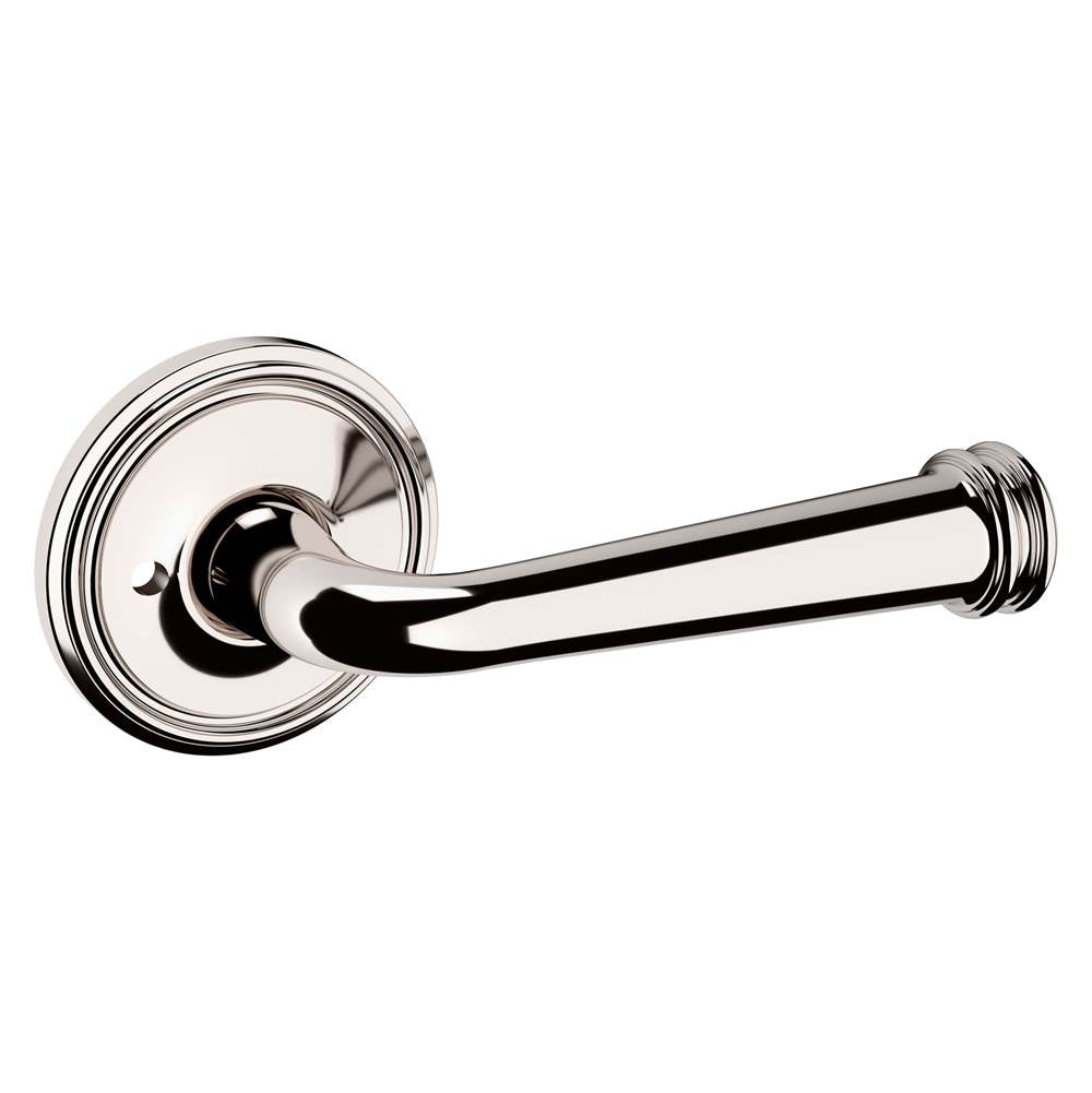 Baldwin - 5116 PRIV LVR 2-3/8 SET 055 - Polished Nickel,Lifetime Finish