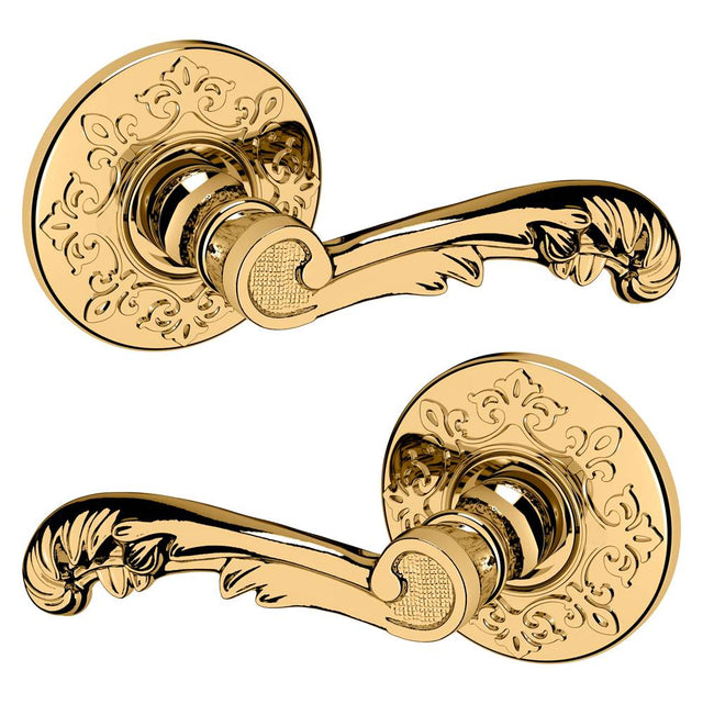 Baldwin - 5121 FULL DMY LVR 2-3/8 - Lifetime Polished Brass