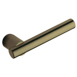 Baldwin - 5137 LVRXLESS ROSE - Satin Brass and Black