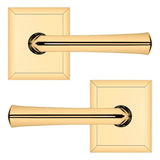 Baldwin - 5141 FULL DMY LVR 2-3/8 - Lifetime Polished Brass