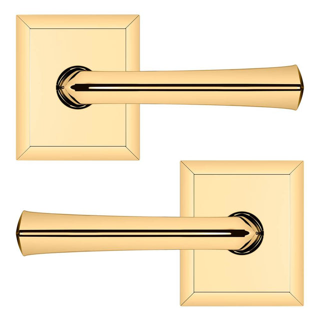 Baldwin - 5141 FULL DMY LVR 2-3/8 - Lifetime Polished Brass