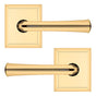 Baldwin - 5141 FULL DMY LVR 2-3/8 - Lifetime Polished Brass