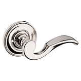 Baldwin - 5152 PRIV LVR 2-3/8 SET 055 - Polished Nickel,Lifetime Finish