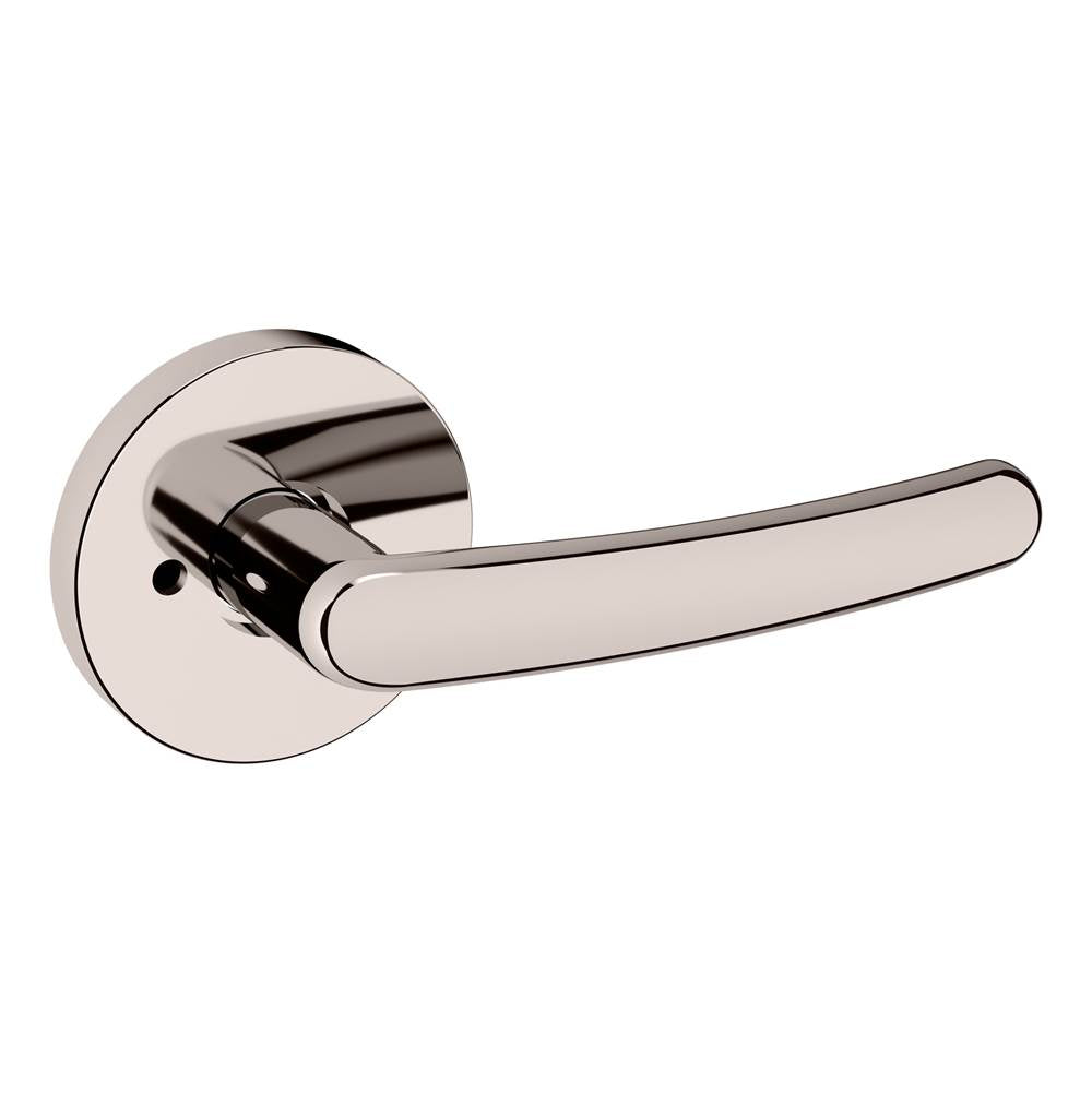 Baldwin - 5165 PRIV LVR 2-3/8 - Polished Nickel,Lifetime Finish