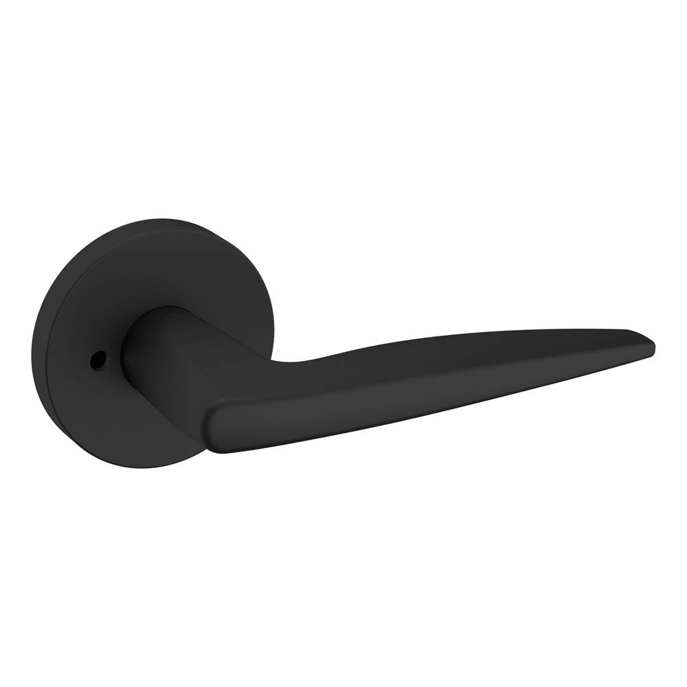 Baldwin - 5166 PRIV LVR 2-3/8 - Satin Black