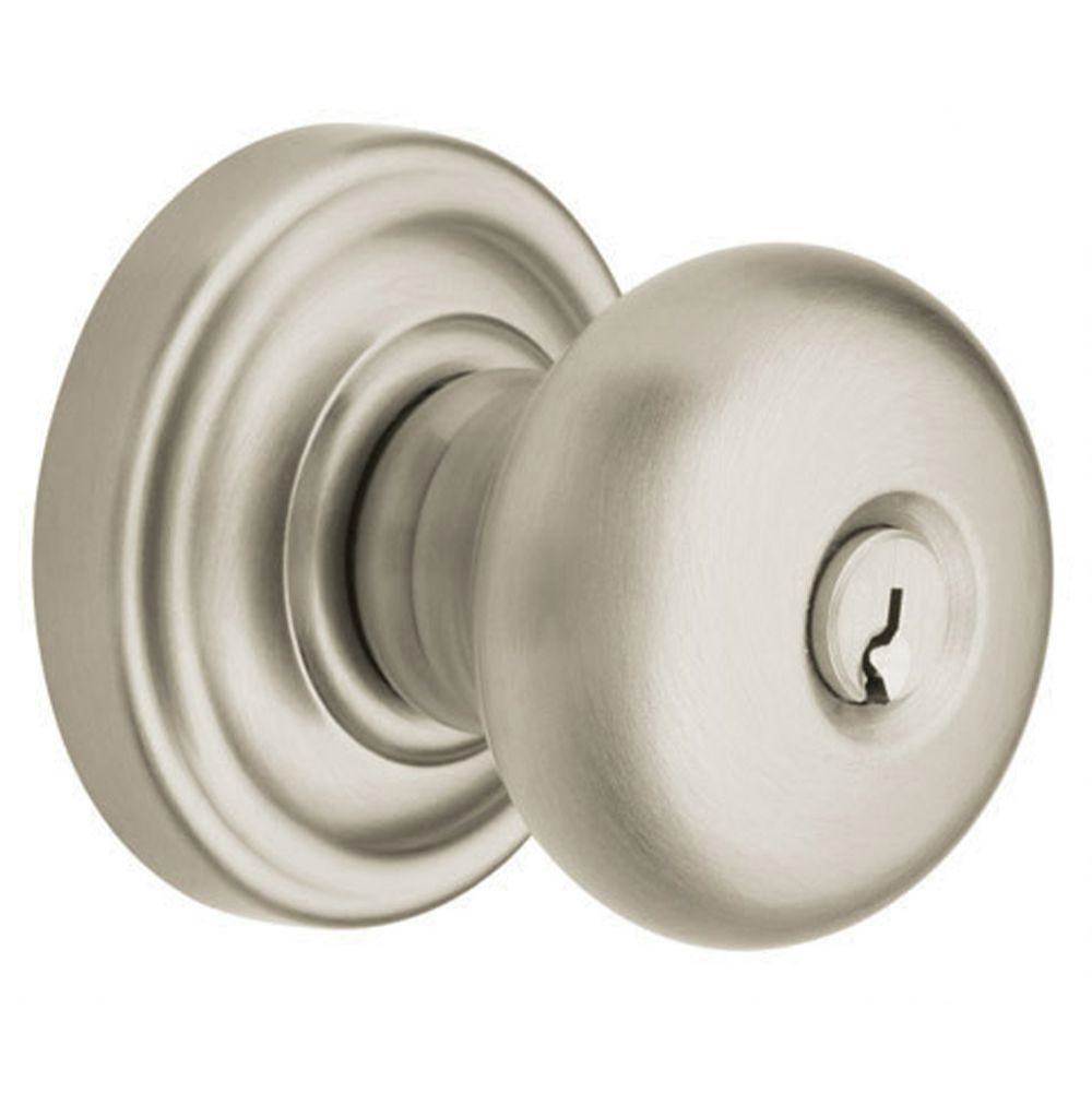 Baldwin - 5205 ENTRANCE KNBXKNB SE - Lifetime Satin Nickel