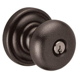 Baldwin - 5205 FULL DUMMY KNXKNB S - Distressed Oil-Rubbed Bronze
