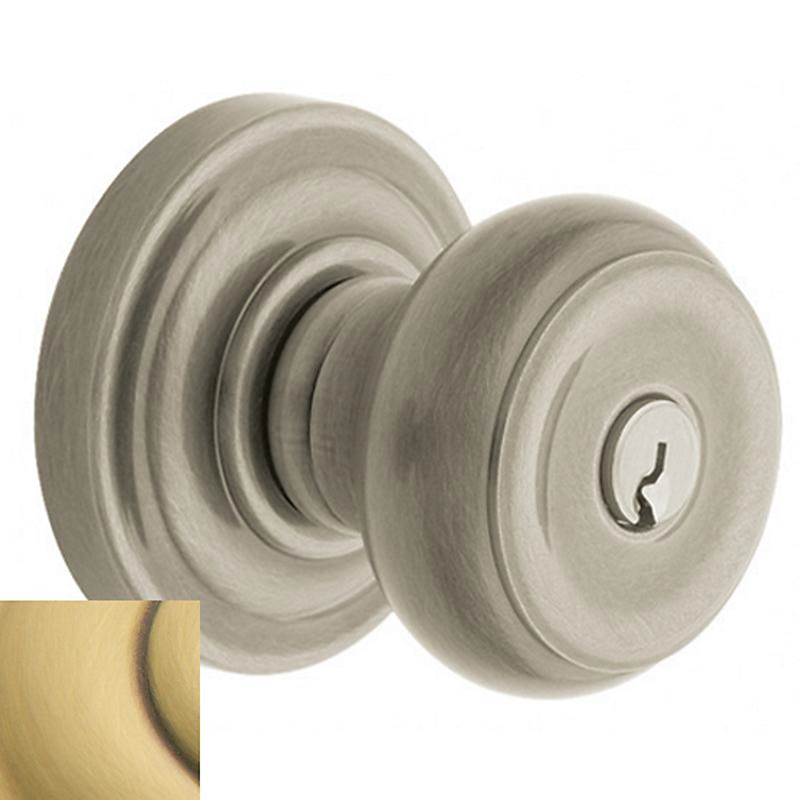 Baldwin - 5210 UNIV DEADLCKING LTC - Satin Brass and Brown