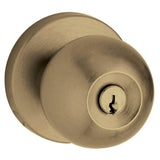 Baldwin - 5215 FULL DUMMY KNXKNB S - Satin Brass and Black