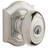 Baldwin - 5237 ENTRANCE LVRXLVR ST - Lifetime Polished Nickel