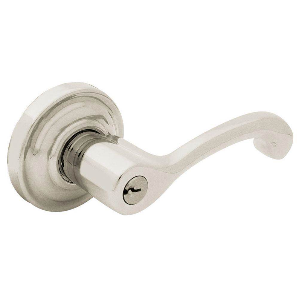 Baldwin - 5245 ENTRANCE LVRXLVR ST - Lifetime Satin Nickel