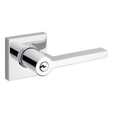 Baldwin - 5285 SQ LVR W/SQ RSE RH - Polished Chrome