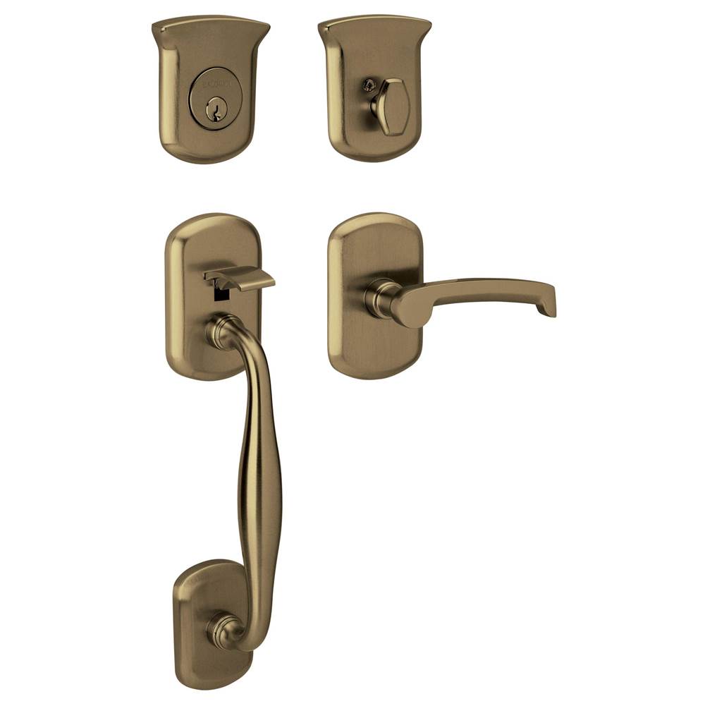 Baldwin - 5325 TURN KNB ASSY 050 - Satin Brass and Black