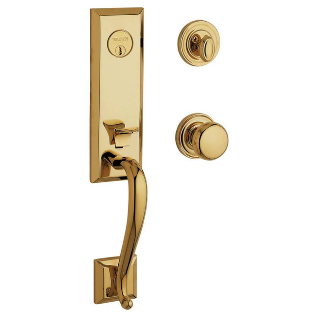 Baldwin - 5355/5375 DM EXT DSP HND - Lifetime Polished Brass