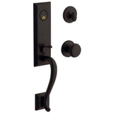Baldwin - 5355/5375 DM EXT DSP HND - Distressed Oil-Rubbed Bronze