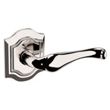 Baldwin - 5447V PASS LVR 2-3/8 SET 055 - Polished Nickel,Lifetime Finish