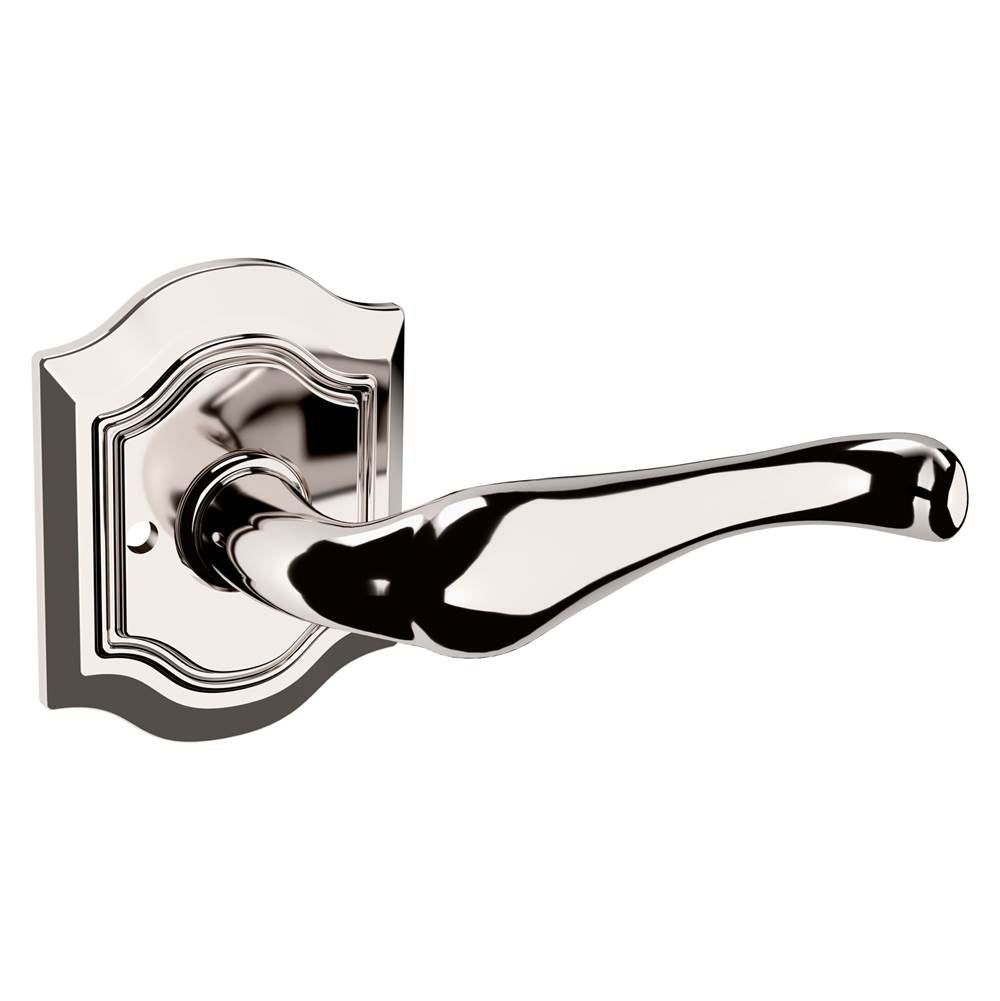 Baldwin - 5447V PRIV LVR 2-3/8 SET 055 - Polished Nickel,Lifetime Finish