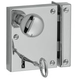 Baldwin - 5604 RIM LOCK 260 RR - Polished Chrome