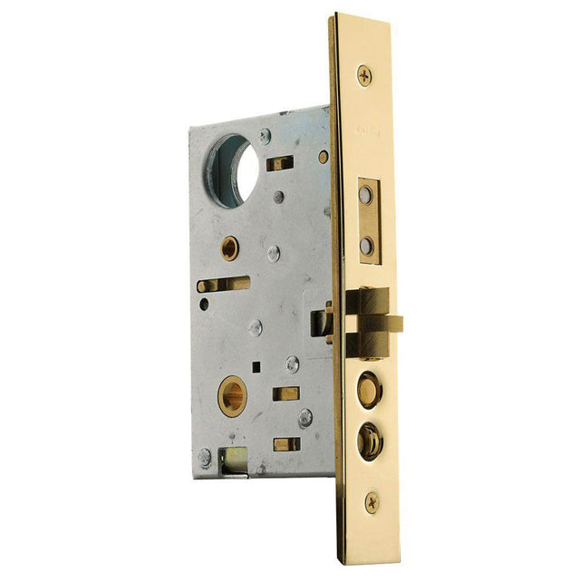 Baldwin - 6320 2.5BS ENT MRTS LCK - Lifetime Polished Brass