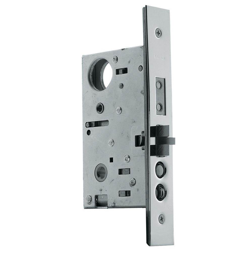 Baldwin - 6320 2.5BS ENT MRTS LCK - Polished Chrome
