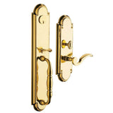 Baldwin - 6544 HAMILTON ENT TRM 03 - Non-Lacquered Brass