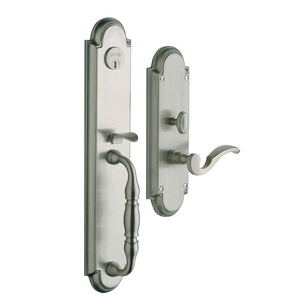 Baldwin - 6544 HAMILTON ENT TRM 05 - Lifetime Satin Nickel