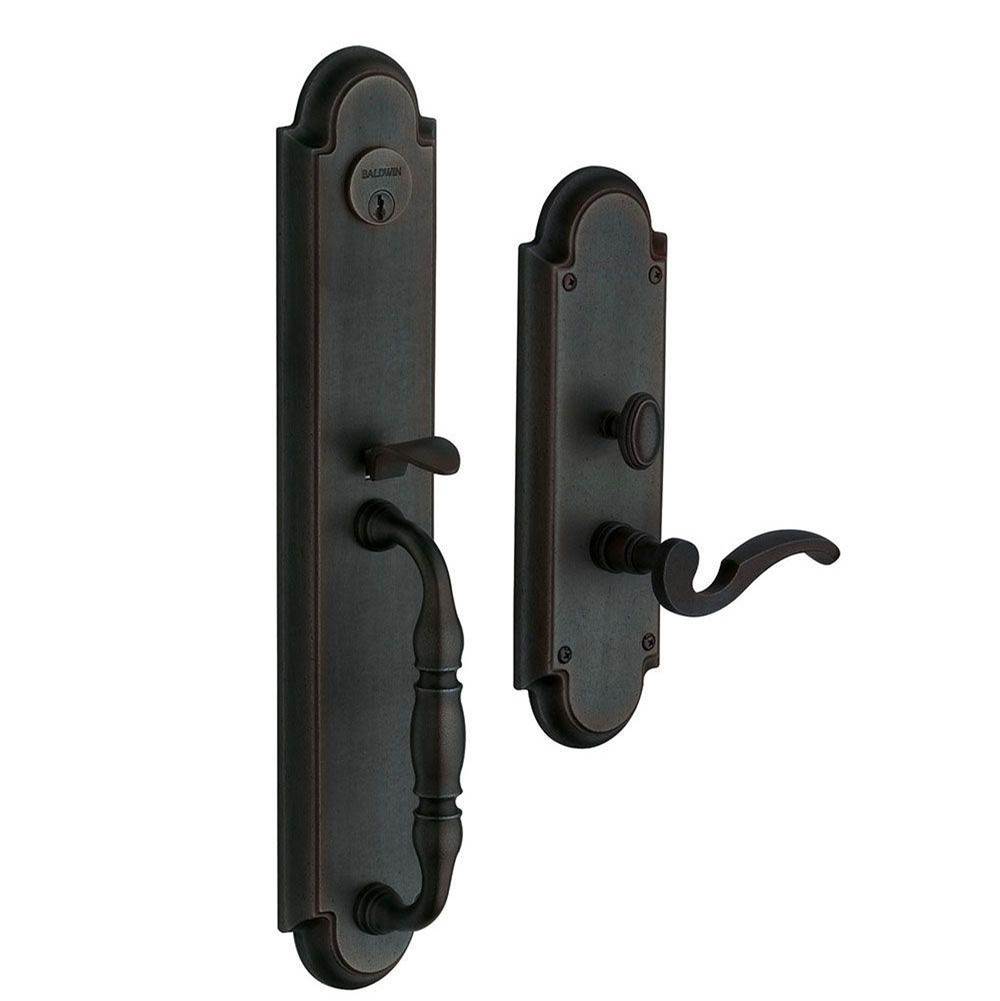 Baldwin - 6544 HAMILTON ENT TRM 40 - Distressed Oil-Rubbed Bronze