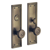 Baldwin - 6547 NASHVILLE DBL CYL - Satin Brass and Black