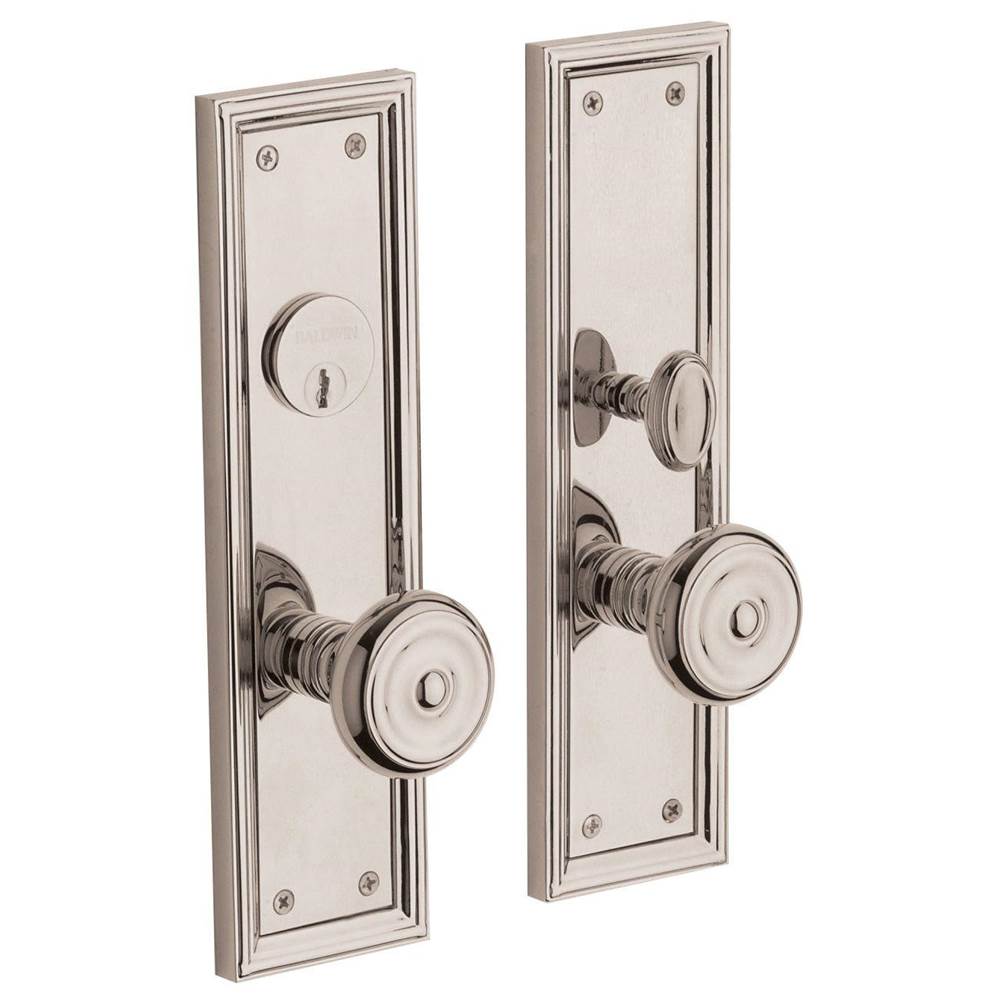 Baldwin - 6547 NASHVILLE ENT TRM 0 - Lifetime Polished Nickel