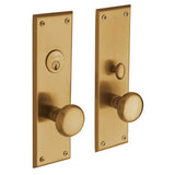 Baldwin - 6552 BALTIMORE DBL CYL - Vintage Brass