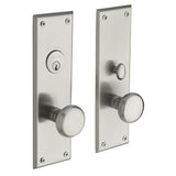Baldwin - 6552 BALTIMORE ENT TRM 0 - Lifetime Satin Nickel