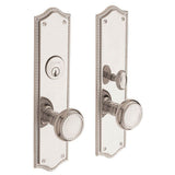 Baldwin - 6554 BARCLAY ENT TRM 055 - Lifetime Polished Nickel