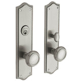 Baldwin - 6554 BARCLAY ENT TRM 056 - Lifetime Satin Nickel