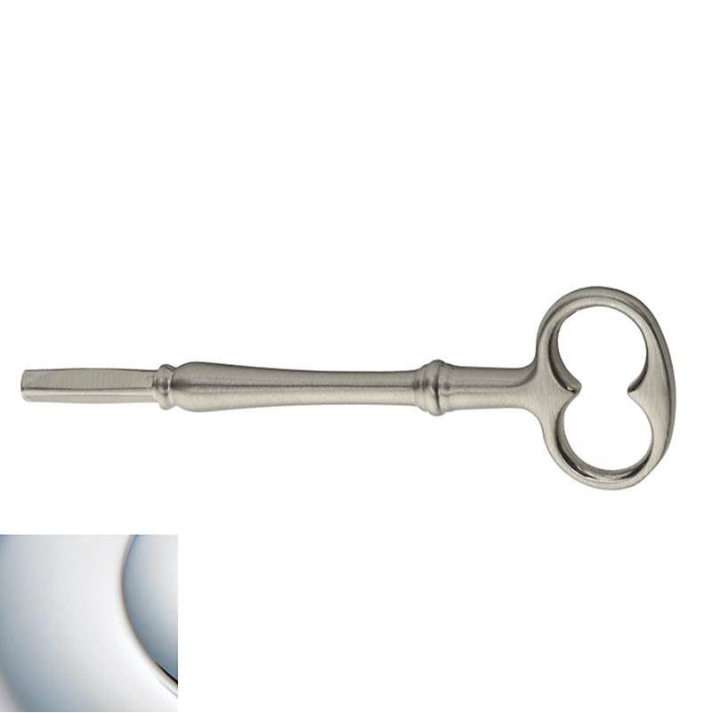 Baldwin - 6703 EMERGENCY KEY 260 - Polished Chrome