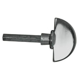 Baldwin - 6720 TURN KNB EXTENDED 2 - Polished Chrome