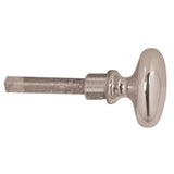 Baldwin - 6721 TURN KNB EXTENDED 0 - Lifetime Polished Nickel