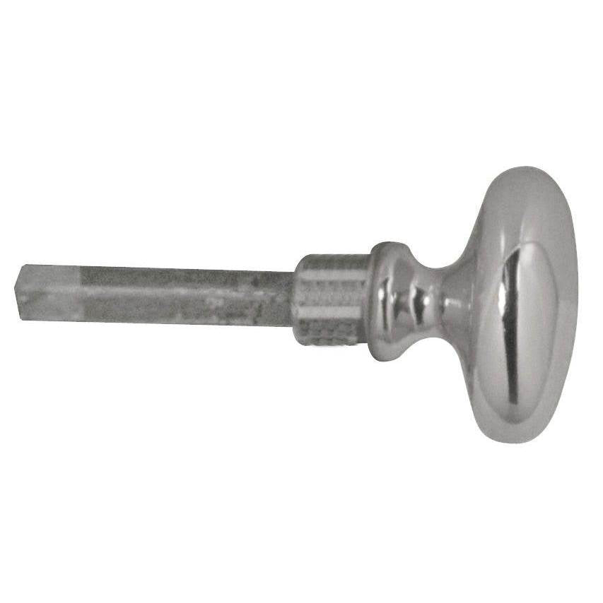 Baldwin - 6721 TURN KNB EXTENDED 2 - Polished Chrome