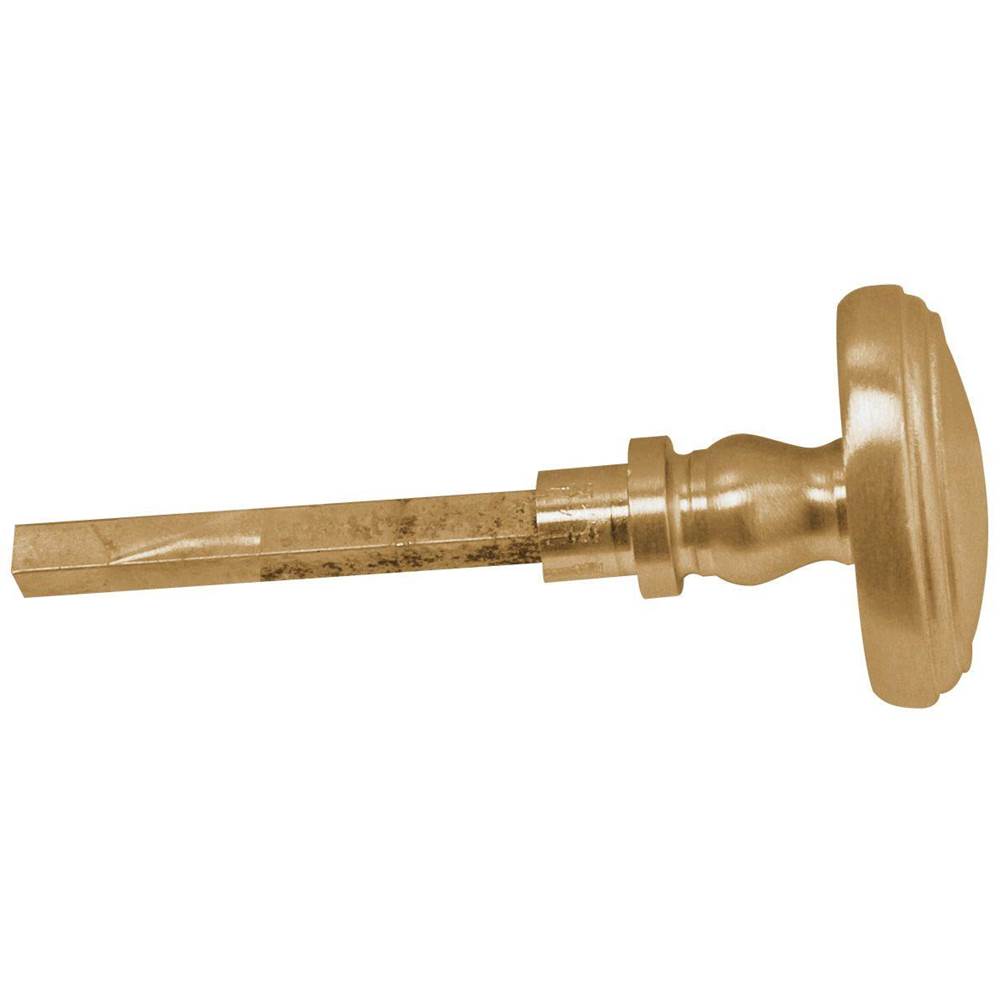 Baldwin - 6725 TURN KNB EXTENDED 0 - Vintage Brass